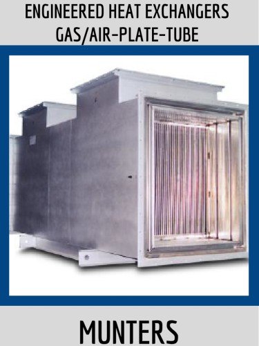 ENGINEERED HEAT EXCHANGERS GAS/AIR–PLATE–TUBE - Munters